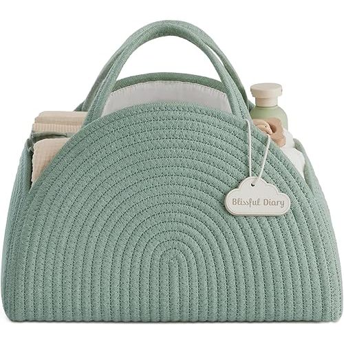 Blissful Diary Baby Diaper Caddy Organizer