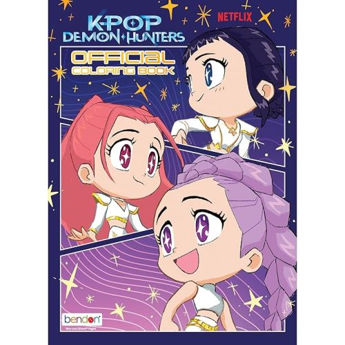 KPop Demon Hunters 40-Page Official Coloring Book | Action-Packed Coloring Book by Bendon Paperback – Coloring Book, November 14, 2025