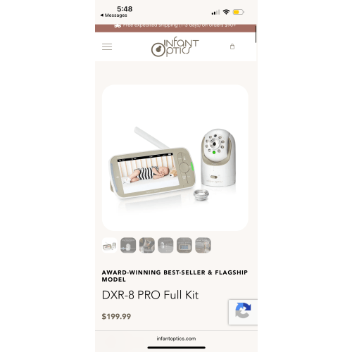 DXR-8 PRO Full Kit – Infant Optics