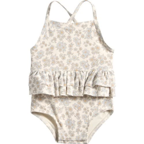 Ruffle One-Piece Swimsuit, 3-6M