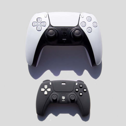 The Tiny Titan In Arctic White PS5 Video Game Teether – BabyGlitch
