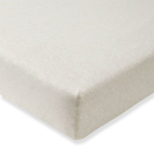 Burt's Bees Baby Organic Jersey Solid Crib Sheet - Oatmeal
