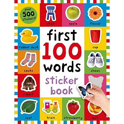 First 100 Stickers: Words: Over 500 Stickers