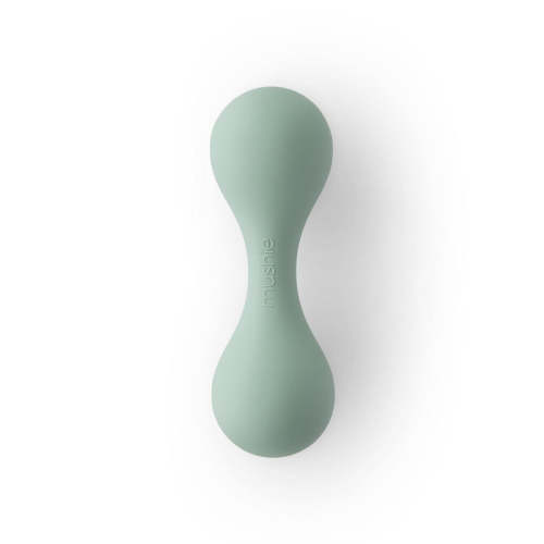 Mushie Baby Rattle Toy - Cambridge Blue