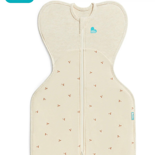 Swaddle Up™ 1.5 TOG Cotton Oatmeal Twigs