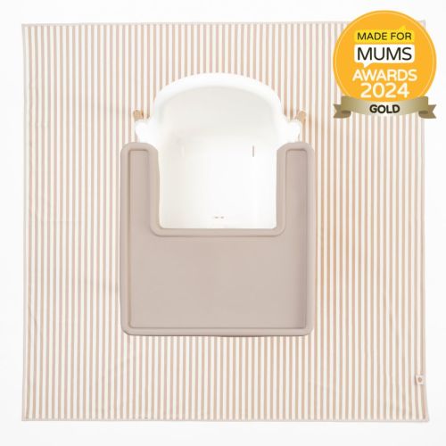 Taupe Stripes - Messy Mat