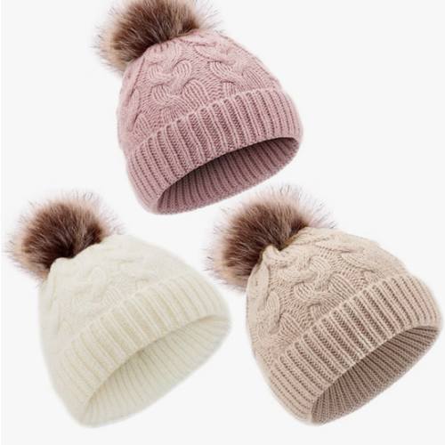 Baby Beanie Hat, Infant Newborn Toddler Winter Warm Knit Cap for Little Boys Girls, Winter Warm Hat