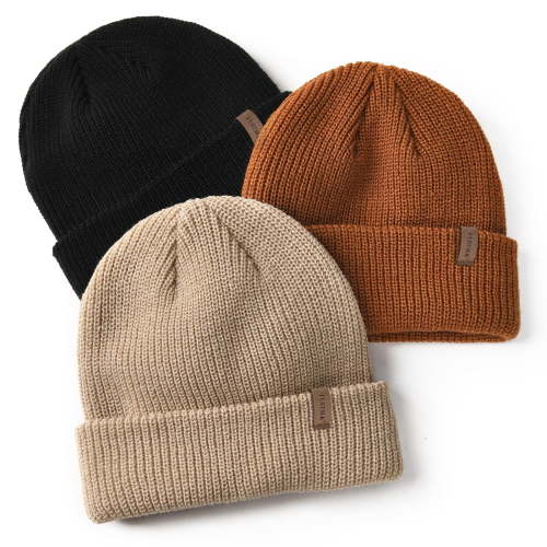 FURTALK 3 Pack Toddler Beanie Baby Boys Girls Beanies Kids Winter Hats Children Knit Warm Caps