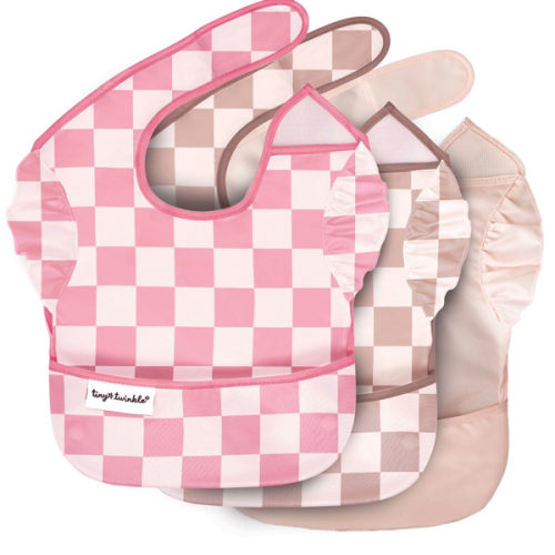 Mess-Proof Easy Waterproof Food Bibs Multi-Pack Sets | Baby & Toddler- PFAS, PVC, BPA, Phthalate Free