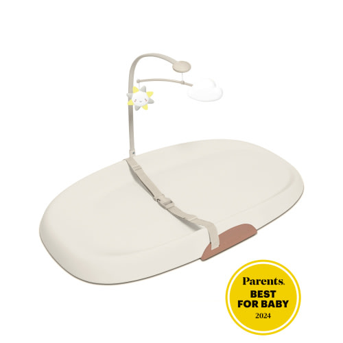 Skip Hop Nursery Style Wipe-Clean Changing Pad - Oat