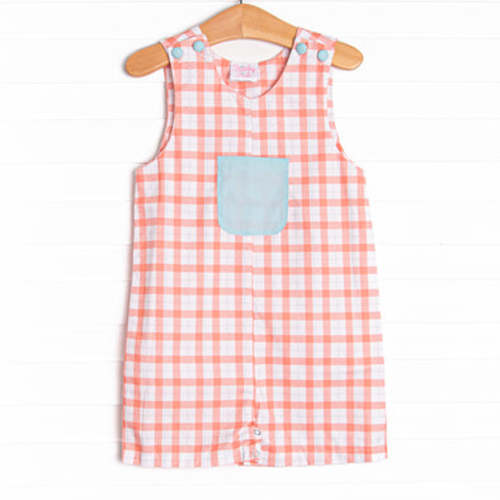 Park Plaid Jon Jon, Red – Stitchy Fish