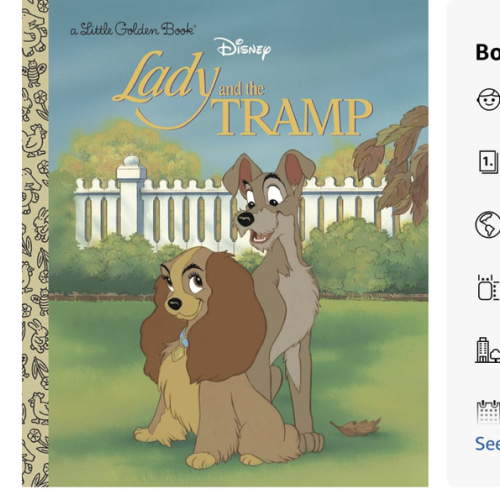 Lady and the Tramp (Disney Lady and the Tramp) (Little Golden Book)
