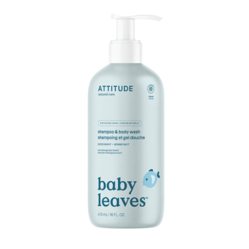 Baby Shampoo & Body Wash 2-in-1 - Clean Ingredients I ATTITUDE
