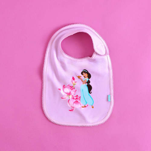 Disney Jasmine Picot Bib