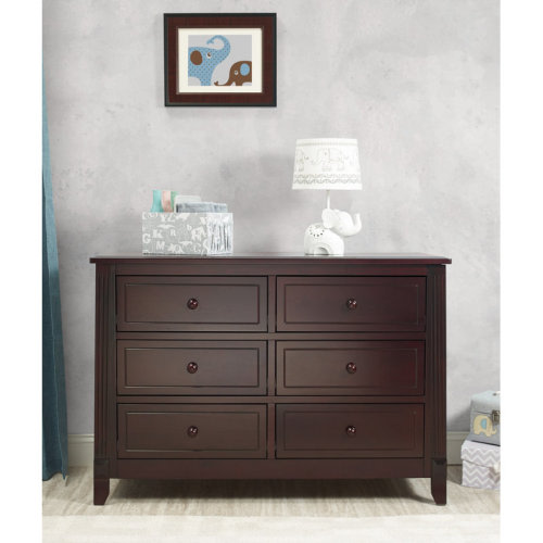 Sorelle Berkley 6 Drawer Double Dresser & Reviews | Wayfair