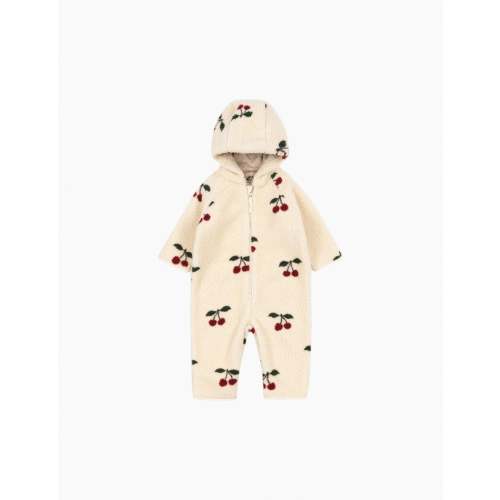 Jody Teddy Onesie in Grande Cerise