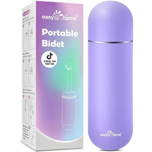 easy@Home Portable Bidet for Travel - Peri Bottle for Postpartum Care