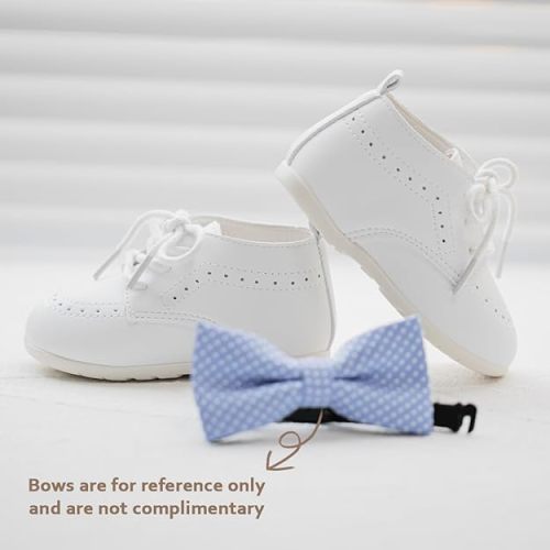 6-12 Months White Miamooi Infant Baby Loafers Classic PU Leather Shoes