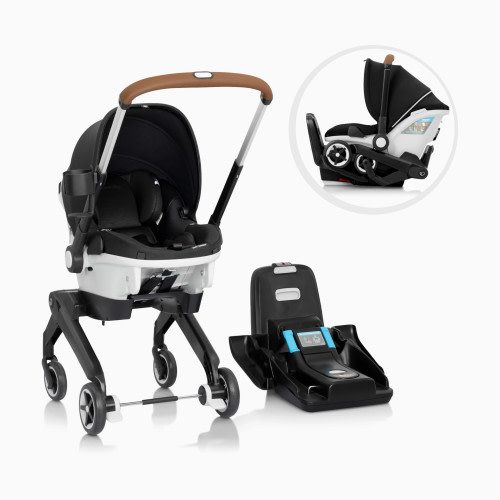 Evenflo Gold Shyft DualRide Infant Car Seat and Stroller Combo - Onyx Black