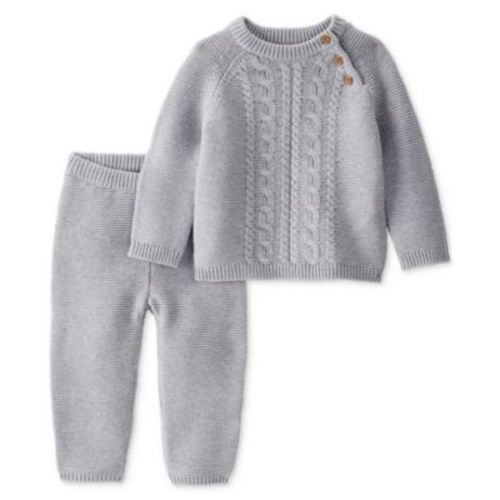 Carter's Baby Kids 2-Piece Cotton Cable-Knit Sweater and Pants Set