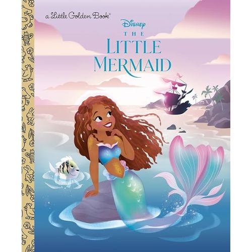 The Little Mermaid (Disney The Little Mermaid) (Little Golden Book) Hardcover – Picture Book, August 1, 2023