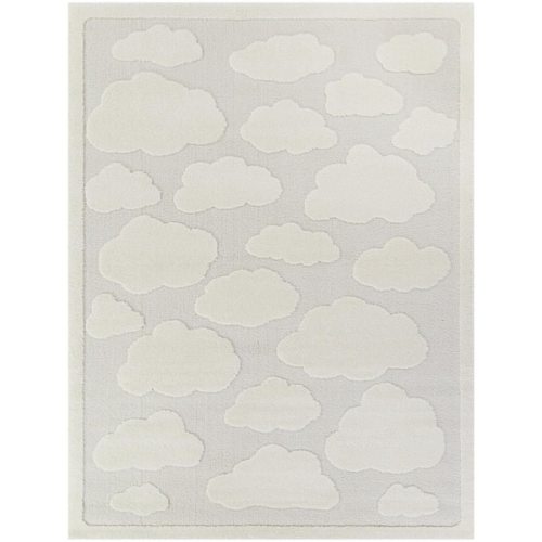Cumulus Cream 5 ft. 3 in. x 7 ft. Geometric Area Rug