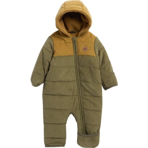 Eddie Bauer Quilted Corduroy Faux Fur Lined Bunting | Nordstromrack