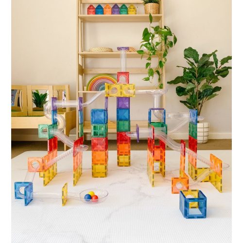 CONNETIX Rainbow Ball Run Pack, 92 Pieces | Official Store