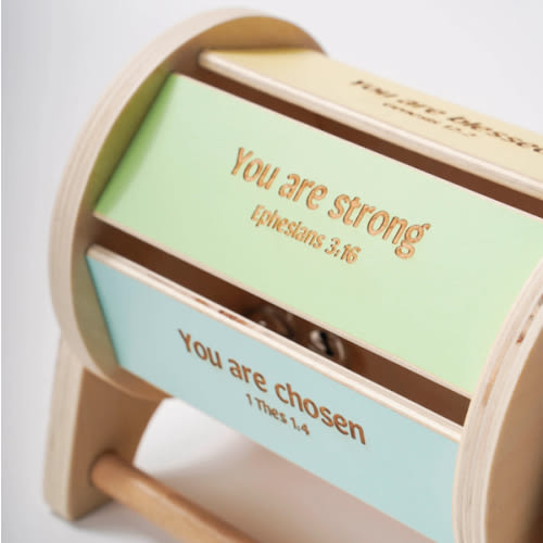 Montessori Spinning Devotion Drum · Kingdom Come Co.