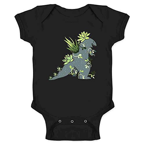 Pop Threads Plantzilla Succulent Kaiju Funny Monster Plants Infant Baby Boy Girl Bodysuit