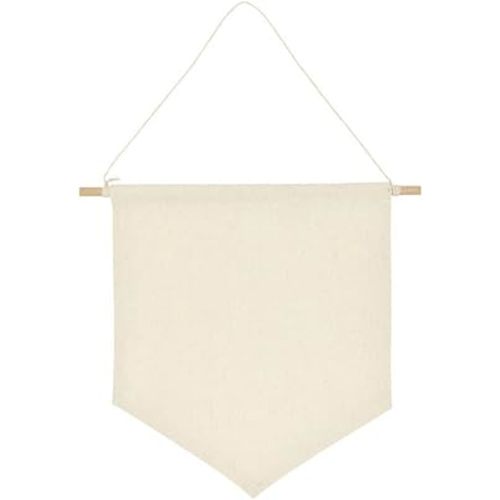 MagiDeal Enamel Pin Wall Display Banner - Organize and Display Your Enamel Pins, Buttons, Patches, Badges & Lapels Collections On Walls - Made of Organic Cotton Cloth. (Blank Canvas)
