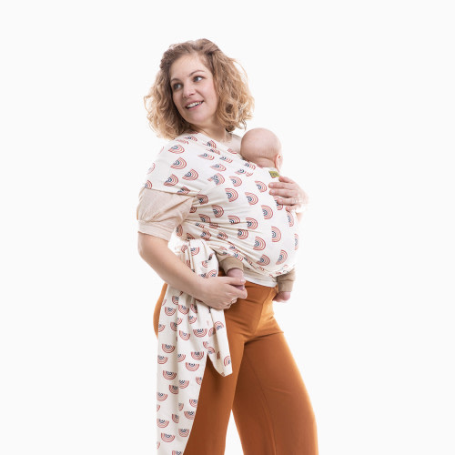 Serenity Light Baby Wrap Carrier - Rainbows