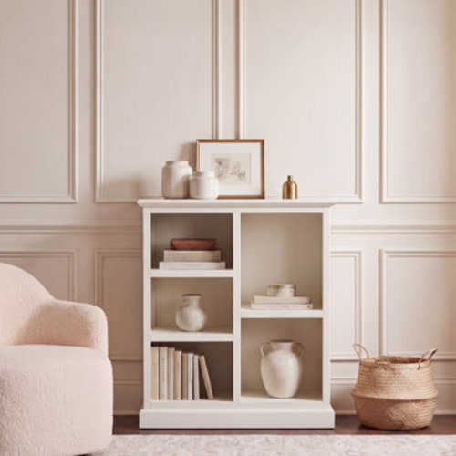 Red Barrel Studio® Aoting 30.1" H x 25" W Solid Wood Standard Bookcase & Reviews | Wayfair