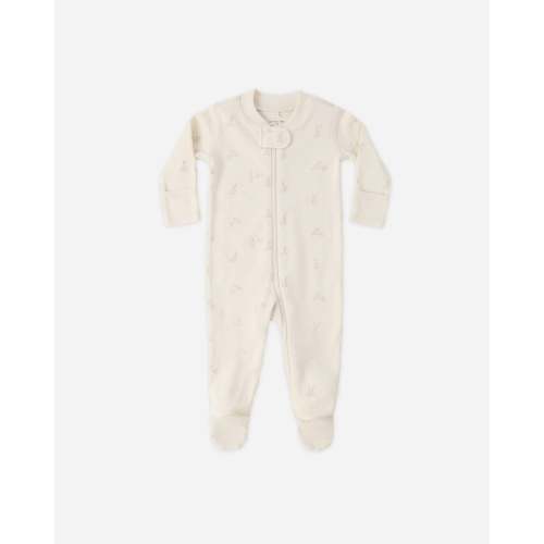 Quincy Mae Zip Long Sleeve Sleeper Footie - Bunnies