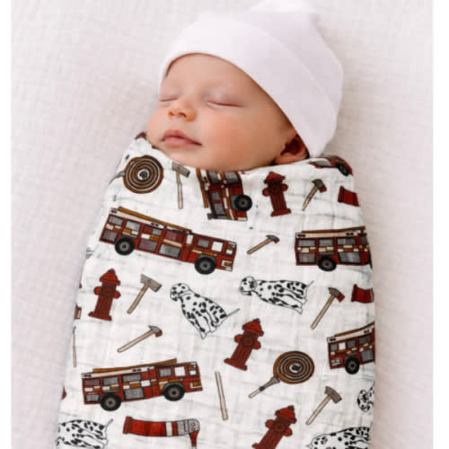 Muslin Swaddle, Firehouse – Miller & Co.