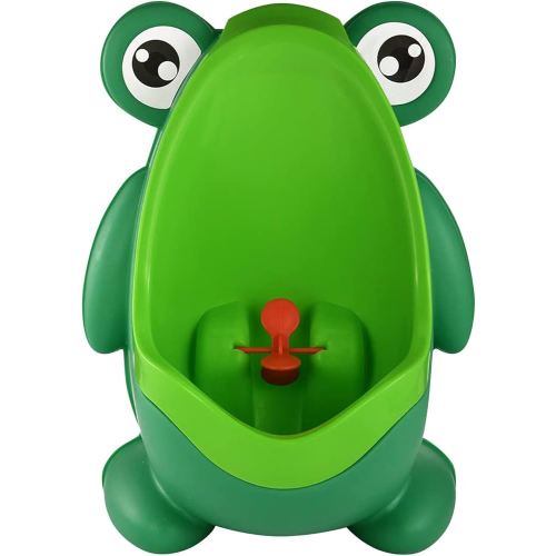 Foryee Potty Training Urinal for Boys Cute Whale with Funny Aiming Target - Green