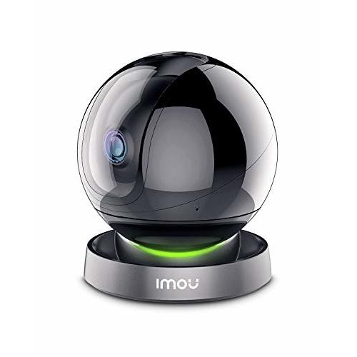 Imou Security Camera Indoor 1080P WiFi Camera (2.4G Only) 360 Degree View Smart Camera with Night Vision, 2-Way Audio, Smart Tracking, Sound Detection, Spotlight & Siren and Ethernet Port, Rex 2MP