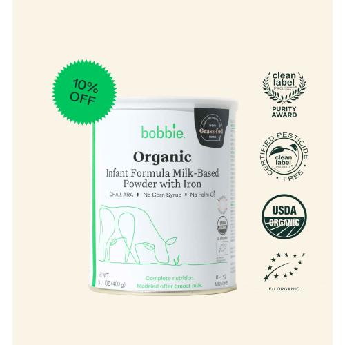 Bobbie Organic Infant Formula
