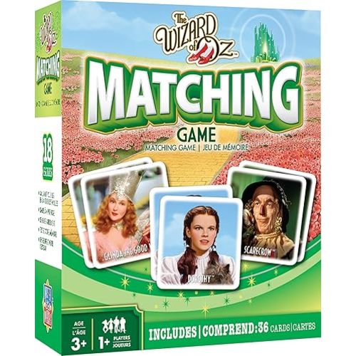 MasterPieces Kids Games - The Wizard of Oz Matching Game - Game for Kids and Family - Laugh and Learn