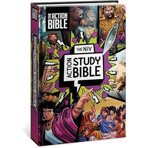 The NIV Action Study Bible, Hardcover, Full Color (Action Bible Series)