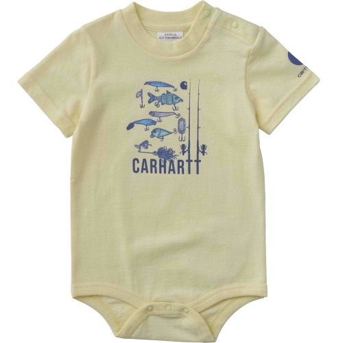 Boys' Short Sleeve Fishing Bodysuit (Baby)