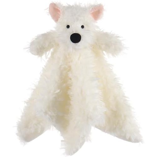 Apricot Lamb West Highland Soft Loveys for Babies, Security Blanket for Baby Boy and Girl, 14x14 Inches for Infant and Toddlers