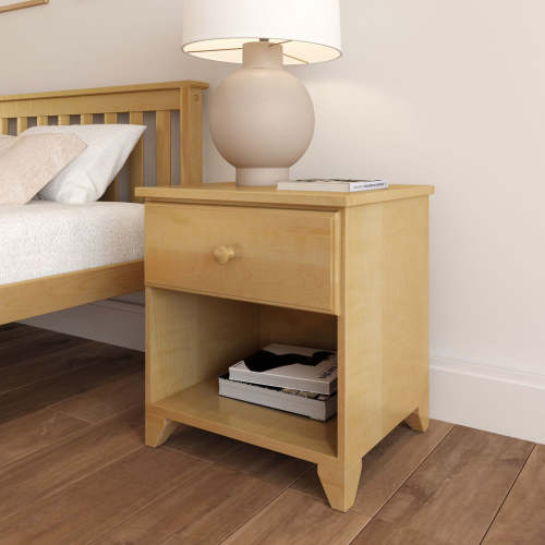 Classic Nightstand with Shelf