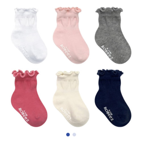 Frilly Girly Assorted 6pk Socks - Robeez | Maisonette