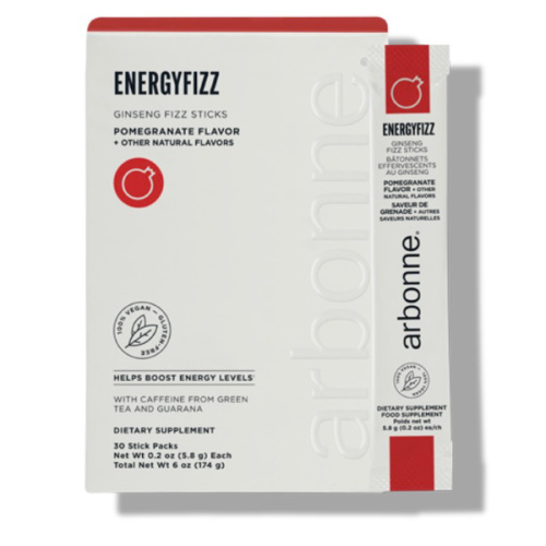EnergyFizz Ginseng Fizz Sticks - Pomegranate Flavor