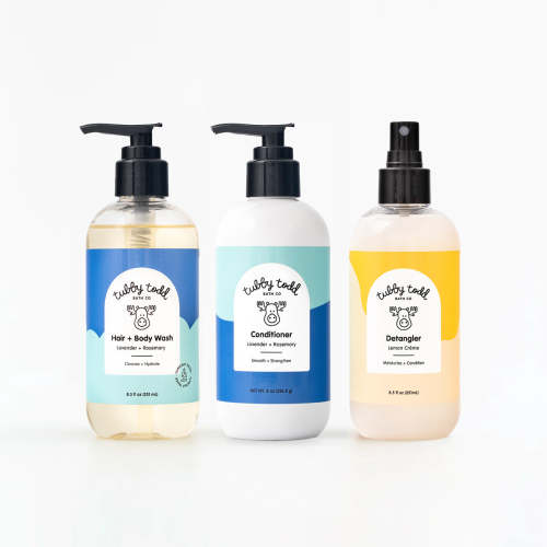 Tubby Hair Bundle + Detangler | Tubby Todd