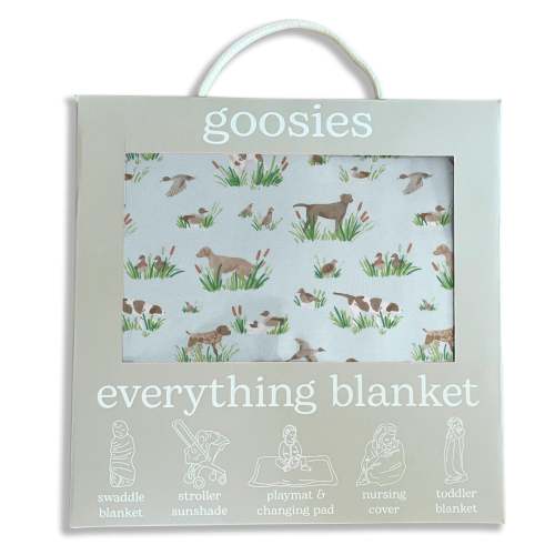 Delta Bird Hunting Dogs Bamboo Everything Blanket