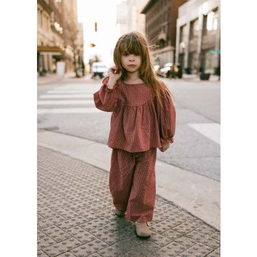 Willow Set- Red Gingham – Fostered Collection