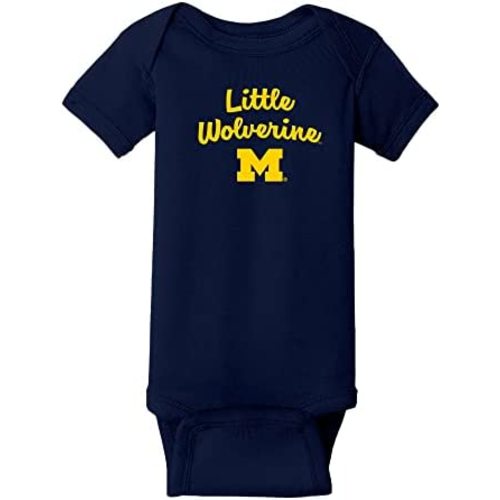 UGP Campus Apparel NCAA Little Mascot, Team Color Infant Creeper Bodysuit, College, University
