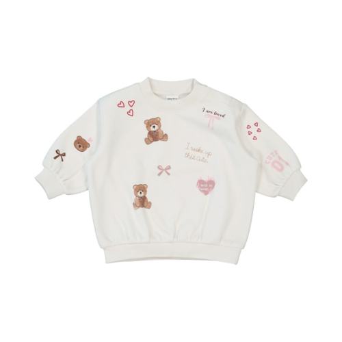Cream Baby Printed Fleece Sweat | Best&Less™ Online